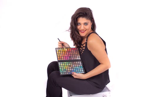 Gratuit Photos gratuites de maquillage, maquilleur, palette de couleurs Photos
