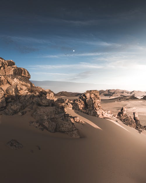 Foto d'estoc gratuïta de brillant, desert, fons