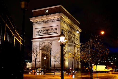 Free Arc de Triomphe Stock Photo