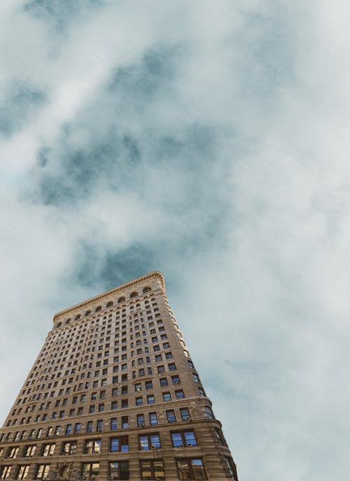 Low Angle Shot of a Building