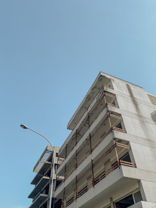 Street Light Beside a Building