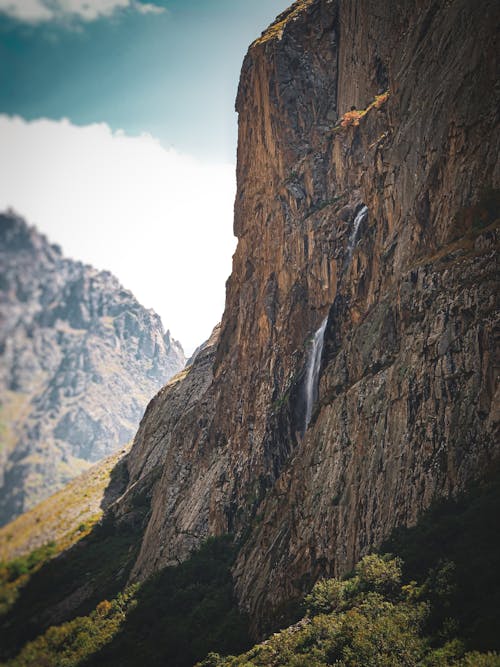 Rock Formation in Tilt-Shift Lens 