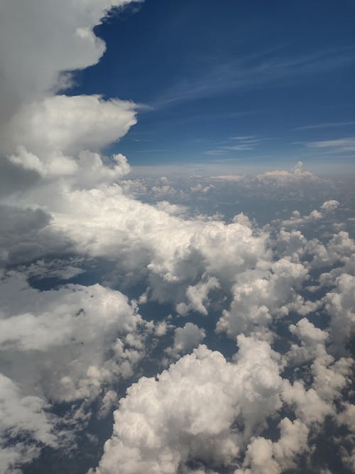 Ingyenes stockfotó ég, fehér felhők, felhők témában Stockfotó