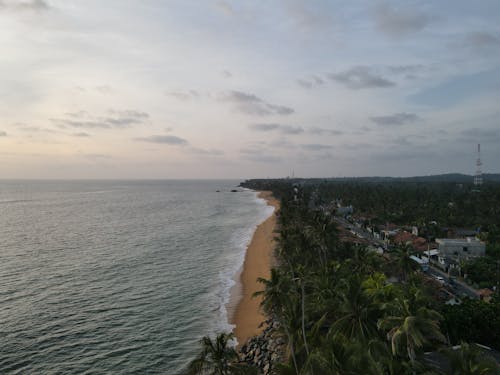 Foto d'estoc gratuïta de a la vora de l'oceà, cel, Costa