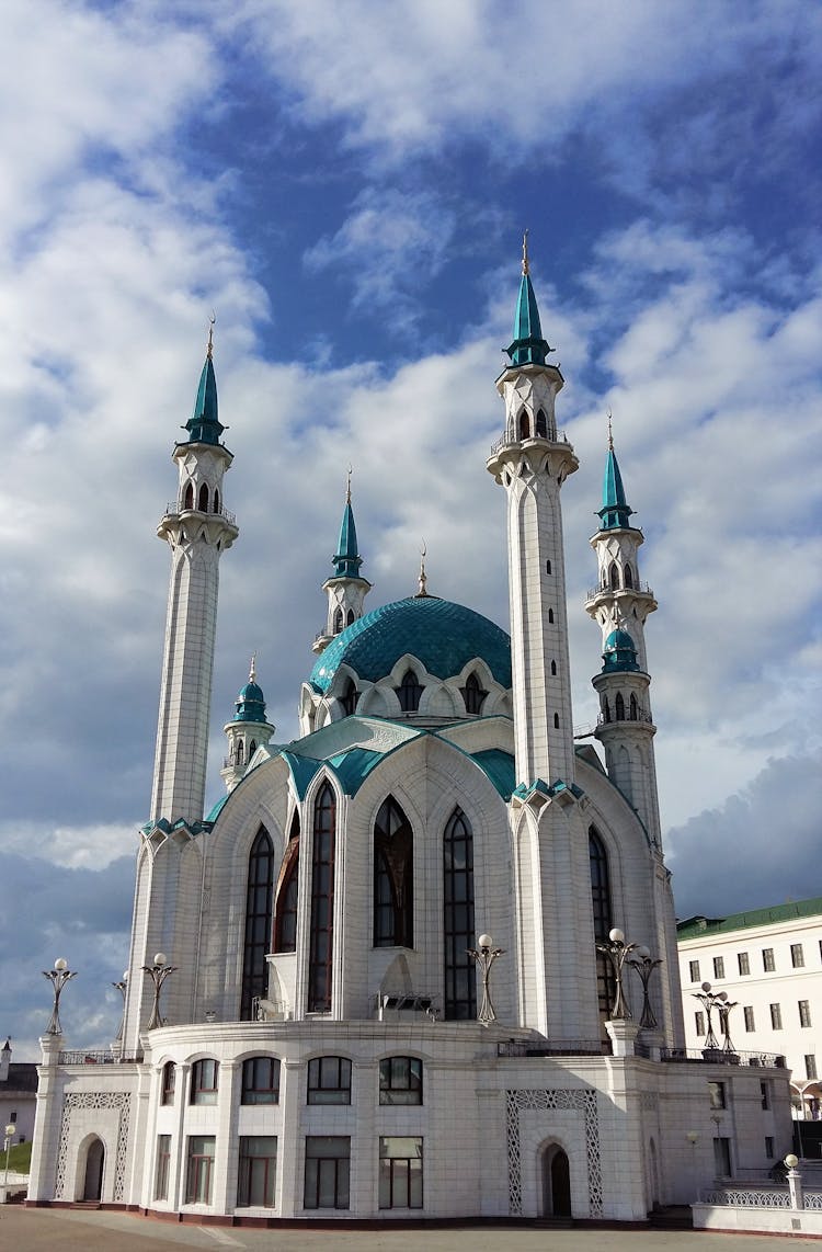 The Kul Sharif Mosque In Kazan Russia