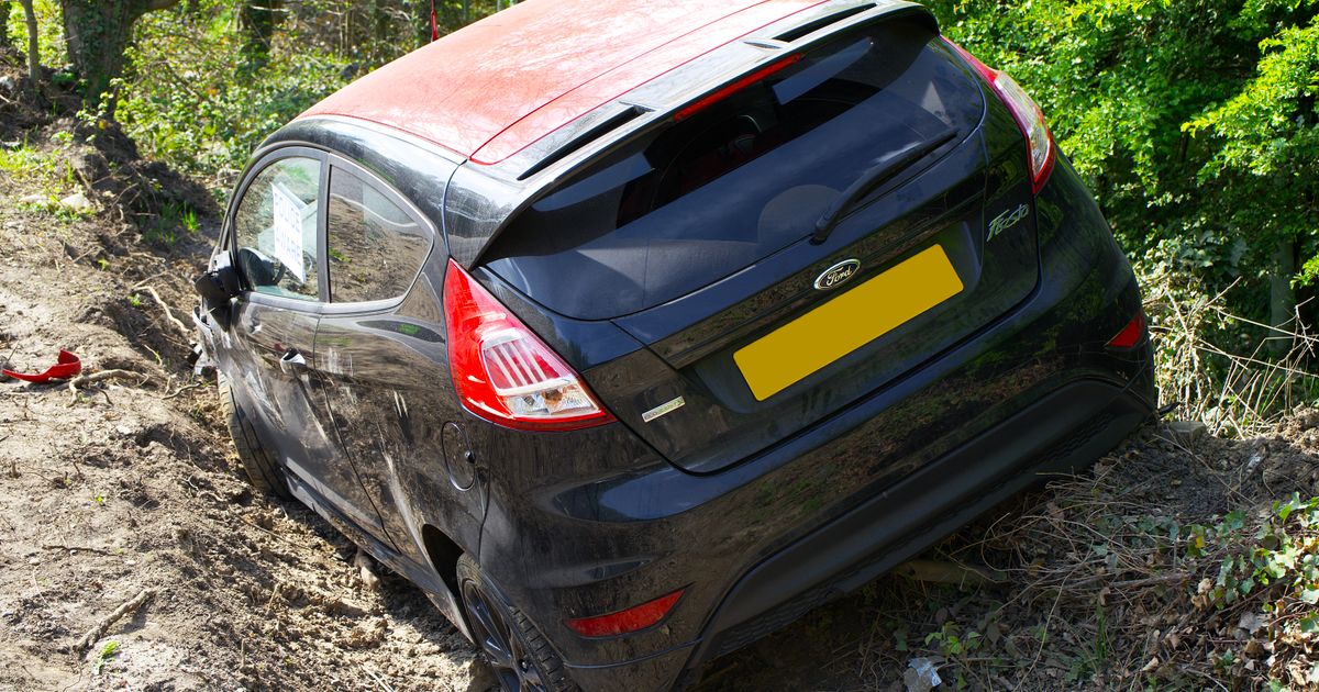 how much compensation for a car accident How Much Compensation Can You Claim for a Car Accident? — How Much Compensation Can You Claim for a Car Accident? — Damaged Ford Fiesta on a dirt roadside, surrounded by green…