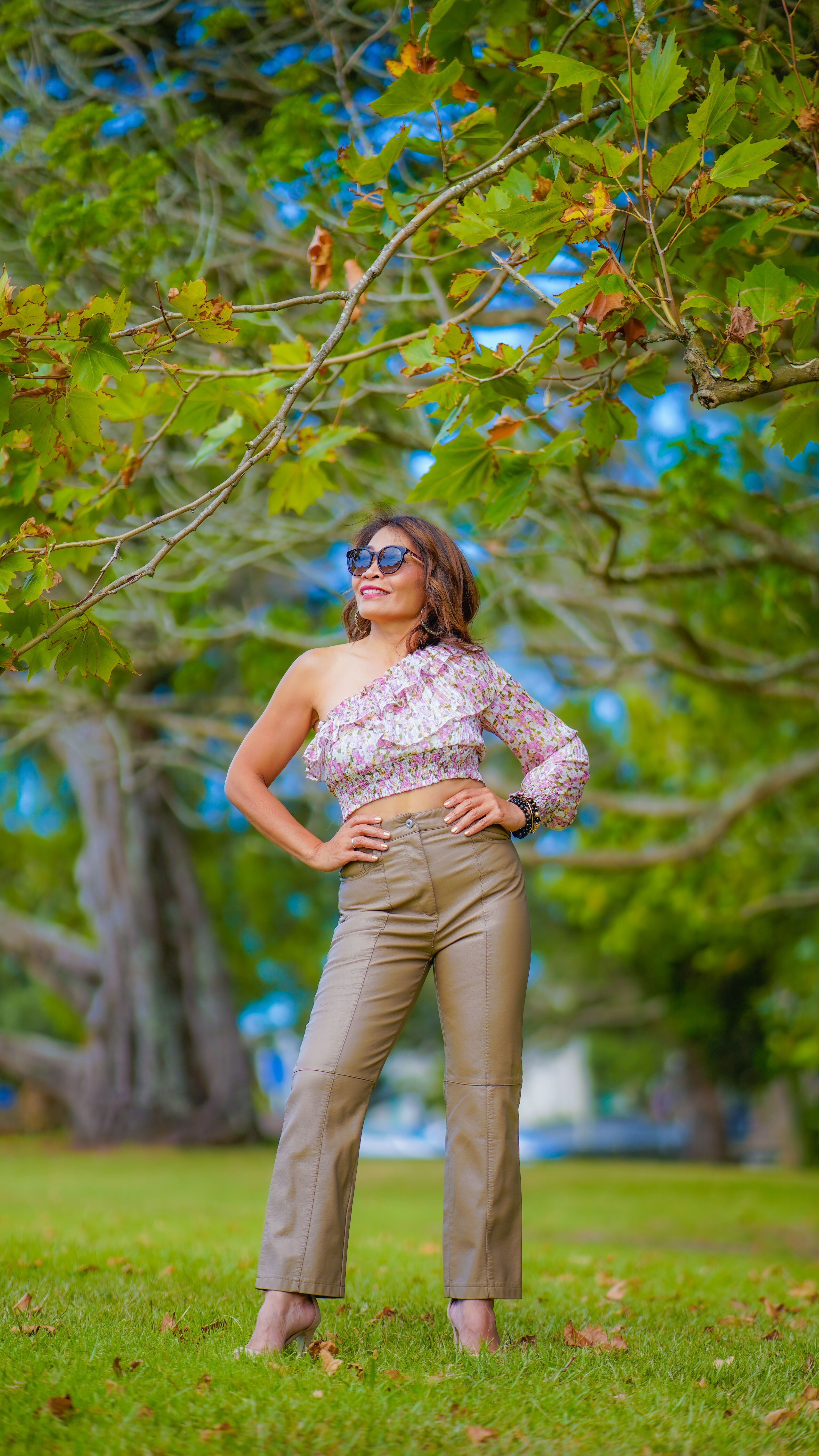 Cropped Bege Estampado