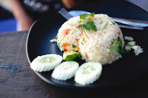 Free Close-up Photo of Rice Dish  Stock Photo