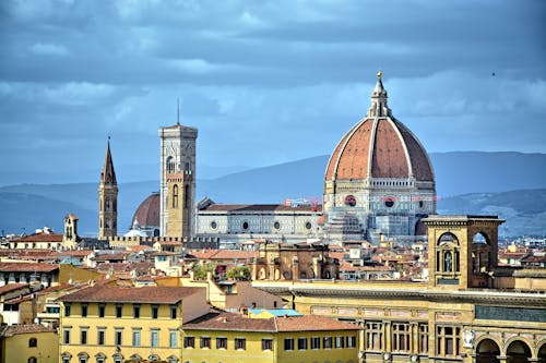 Free Immagine gratuita di attrazione turistica, centro storico, cupola del brunelleschi Stock Photo