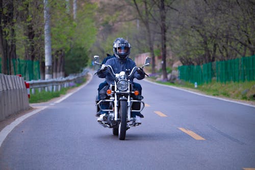 Foto d'estoc gratuïta de bici, carretera, home