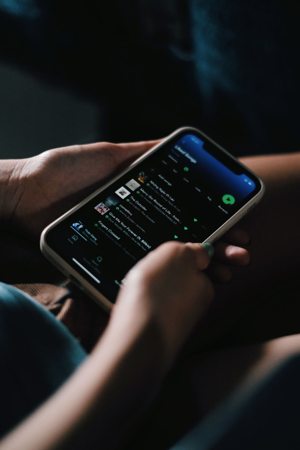 Person checking banking app and payout confirmation on smartphone