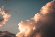 Cloudy sunset