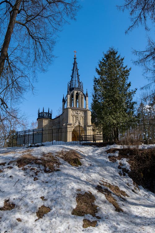 Kostnadsfri bild av byggnadsexteriör, kyrka, majestätisk