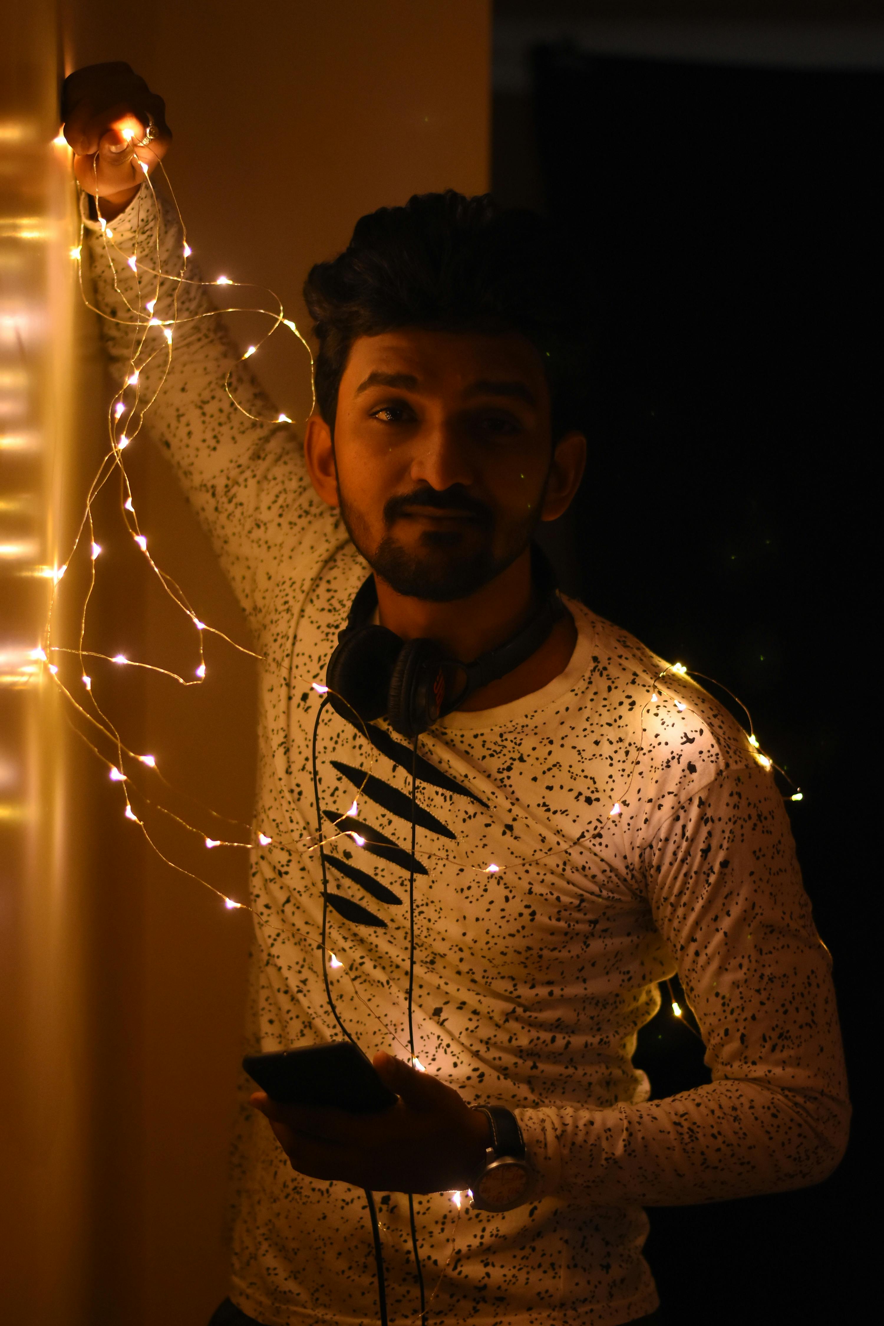 boys fairy lights