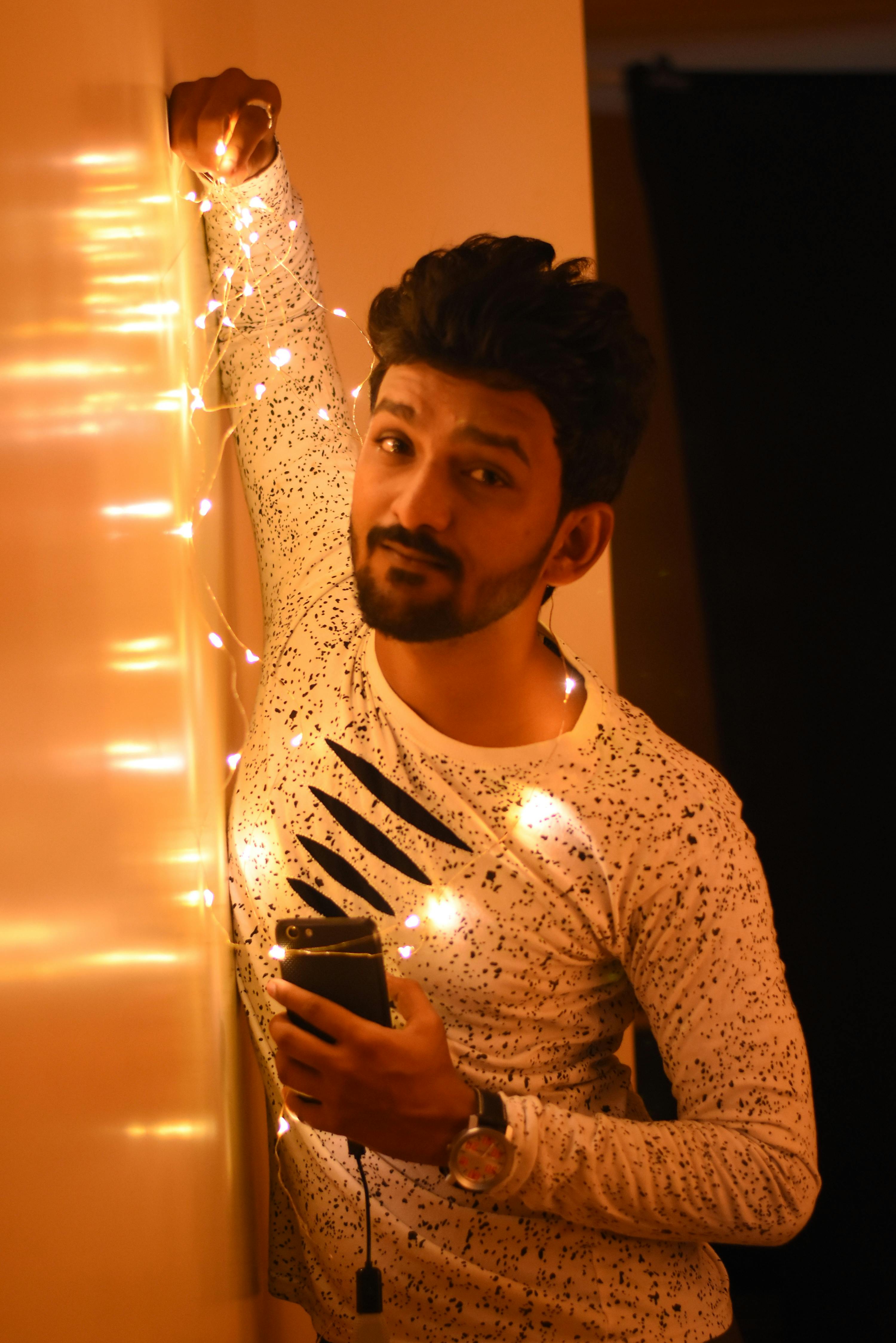 boys fairy lights