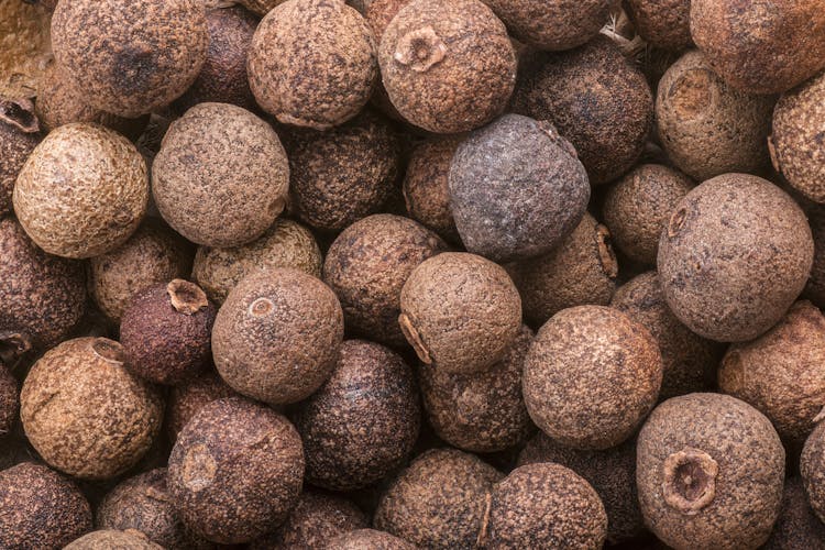 Close-up Of Black Pepper Pile