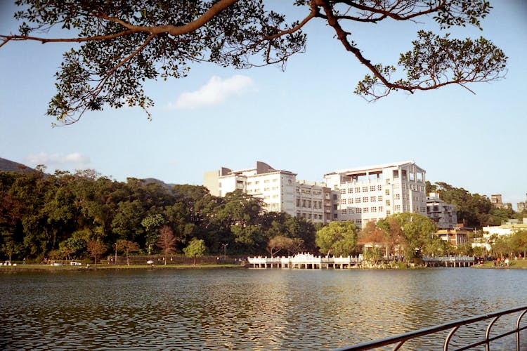 College In Taiwan By The River 