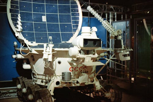 Soviet Made Moon Rover on Display