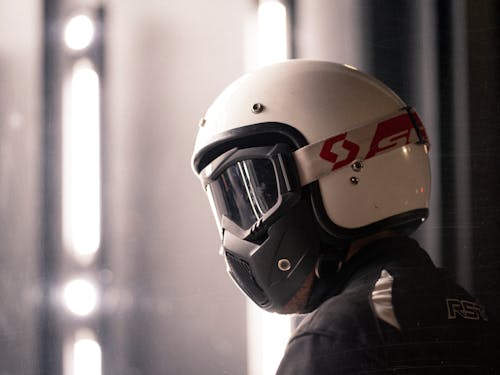 オートバイのヘルメット, ゴーグル, 保護の無料の写真素材