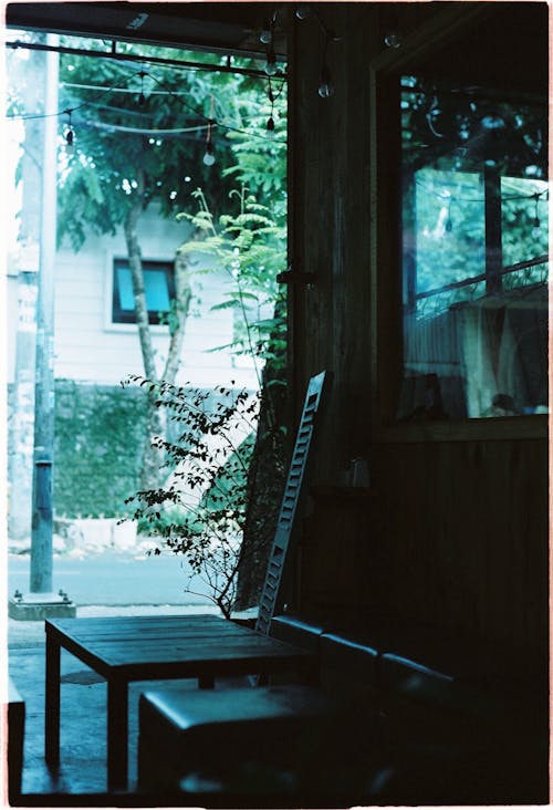 咖啡桌, 垂直拍攝, 漆黑 的 免費圖庫相片
