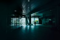 Barbican Centre silhouette
