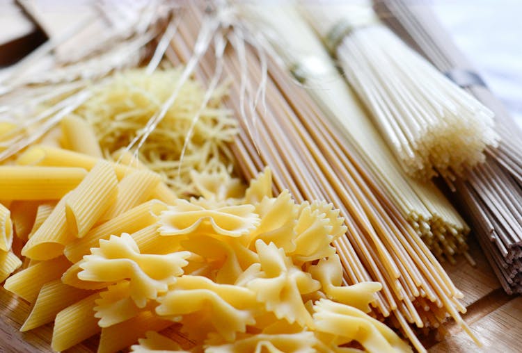 Variety Of Dry Pasta