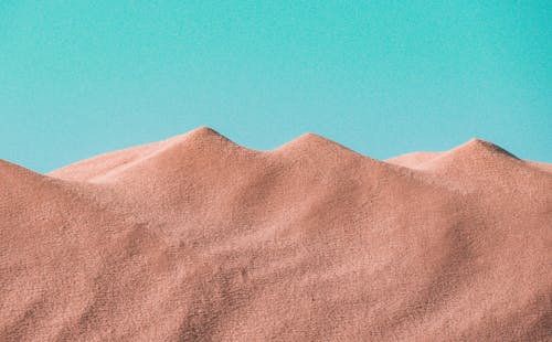 Pointy Dunes in the Desert