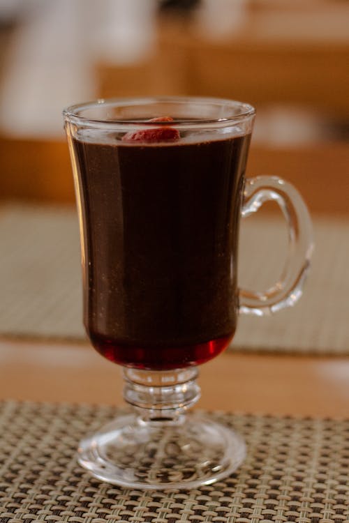 A Mulled Wine Cocktail Drink