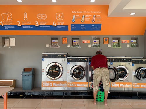 Free stock photo of washing machine Stock Photo