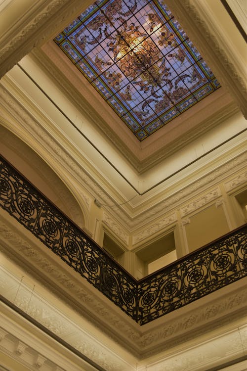 Stained Glass Skylight in the Palace