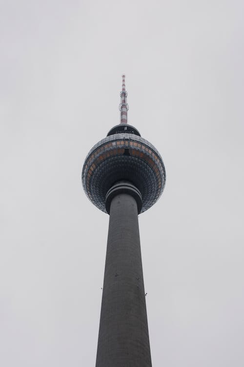 Low Angle Shot of Fernsehturm Berlin 