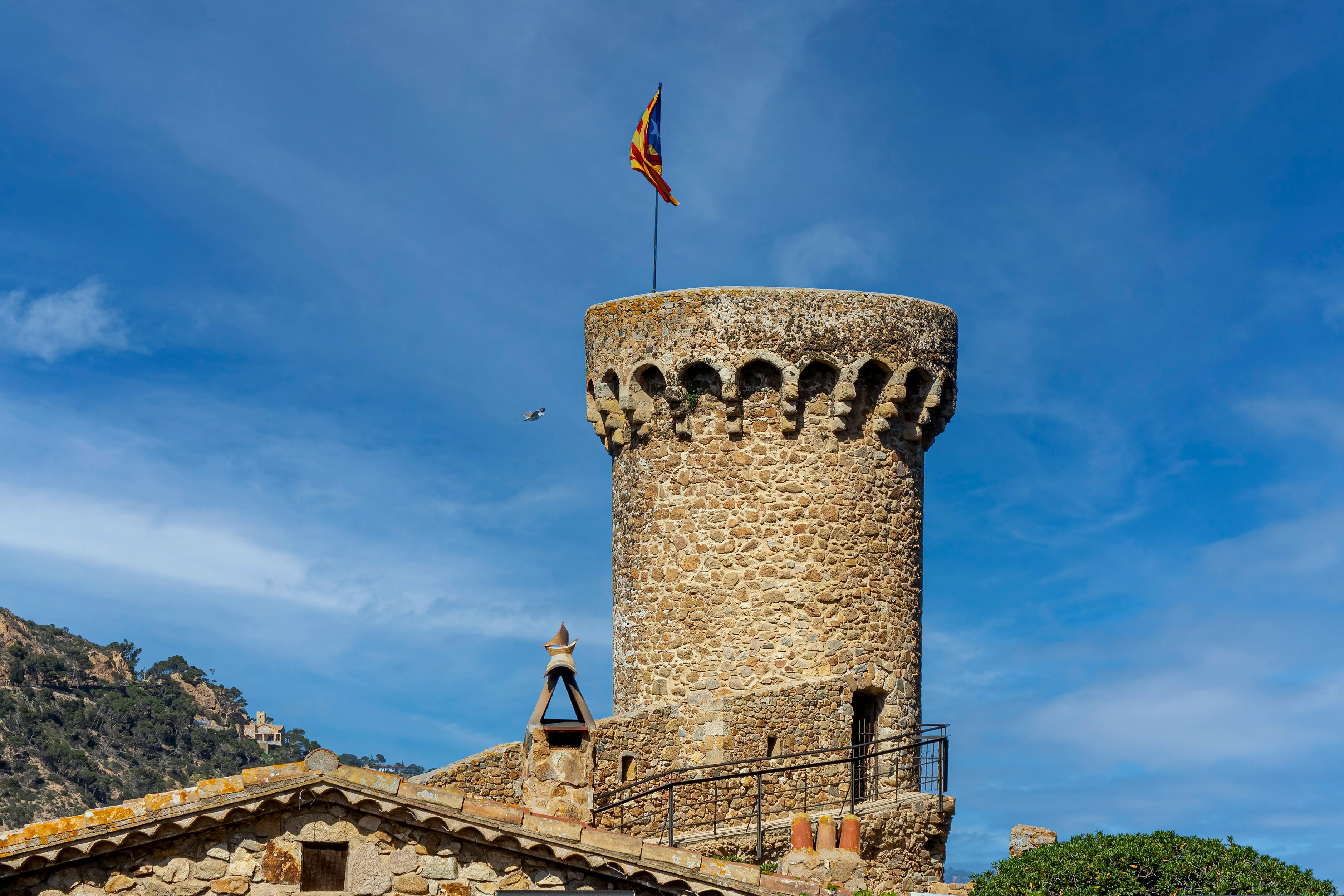 torre d en joanas in tossa de mar costa brava spain