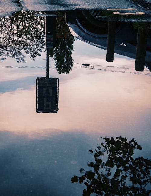 Darmowe zdjęcie z galerii z miejski, niebo, odbicie