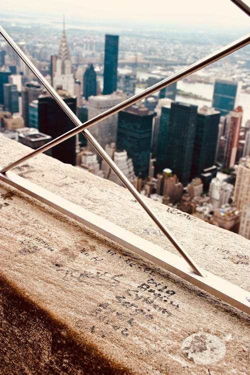 Бесплатное стоковое фото с вид сверху, небоскребы, нью-йорк