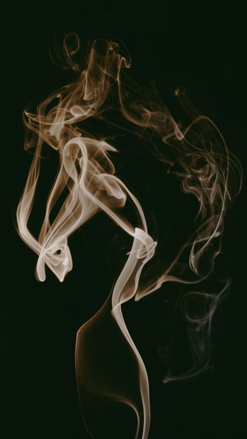 垂直拍摄, 抽煙, 抽象 的 免费素材图片