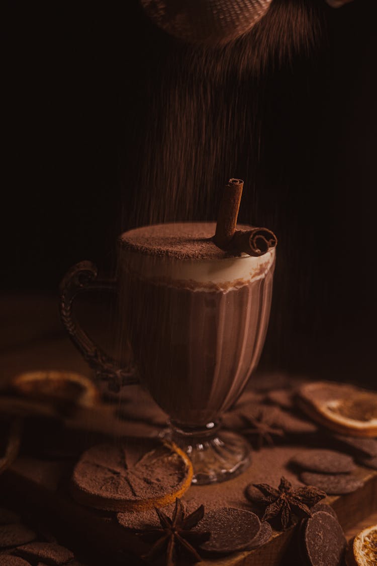 Adding Cocoa To Chocolate Drink