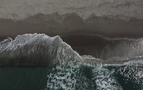 Aerial View of a Beach