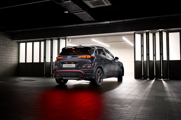 Hyundai Kona N Out Of Garage 