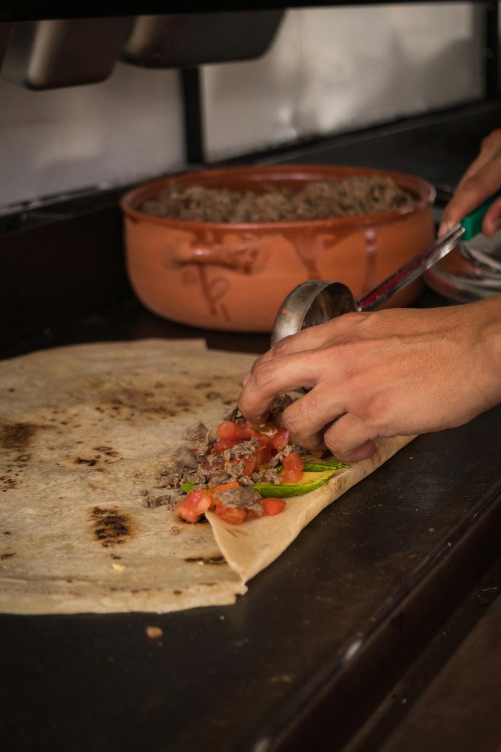 Taco Meat Quesadillas