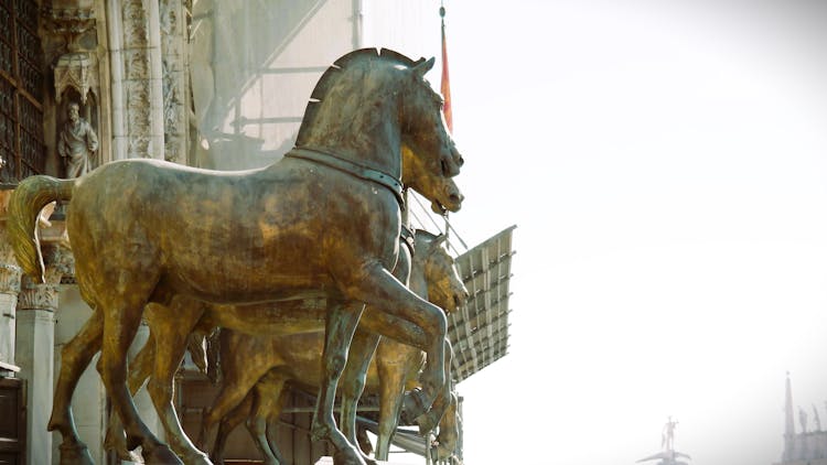 Bronze Statues Of Horses