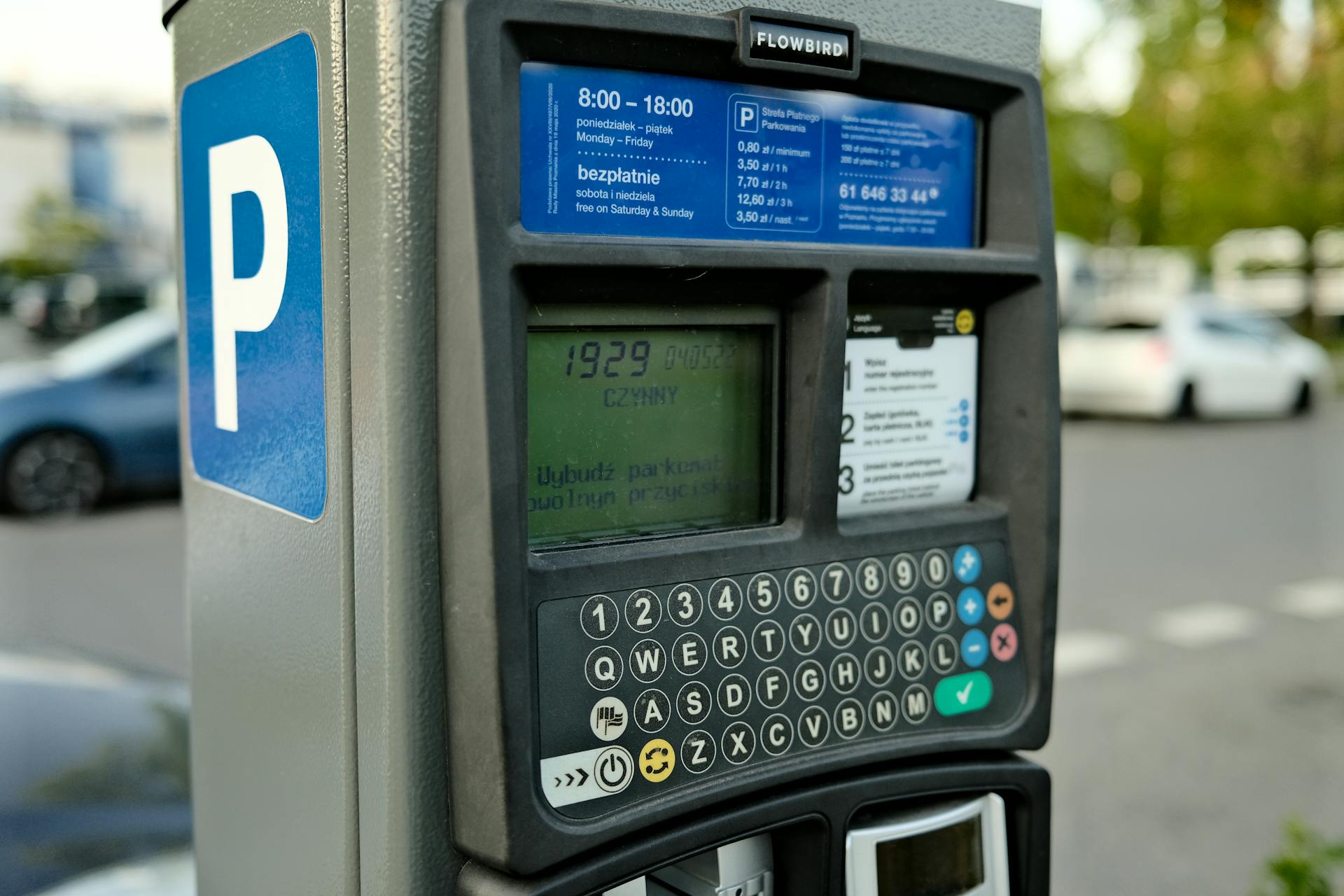 Contemporary Parking Meter