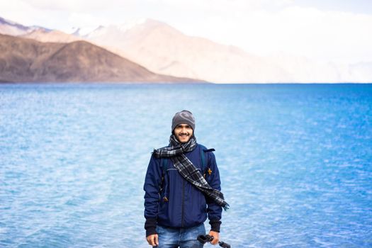 Pangong Lake overnight — Ladakh