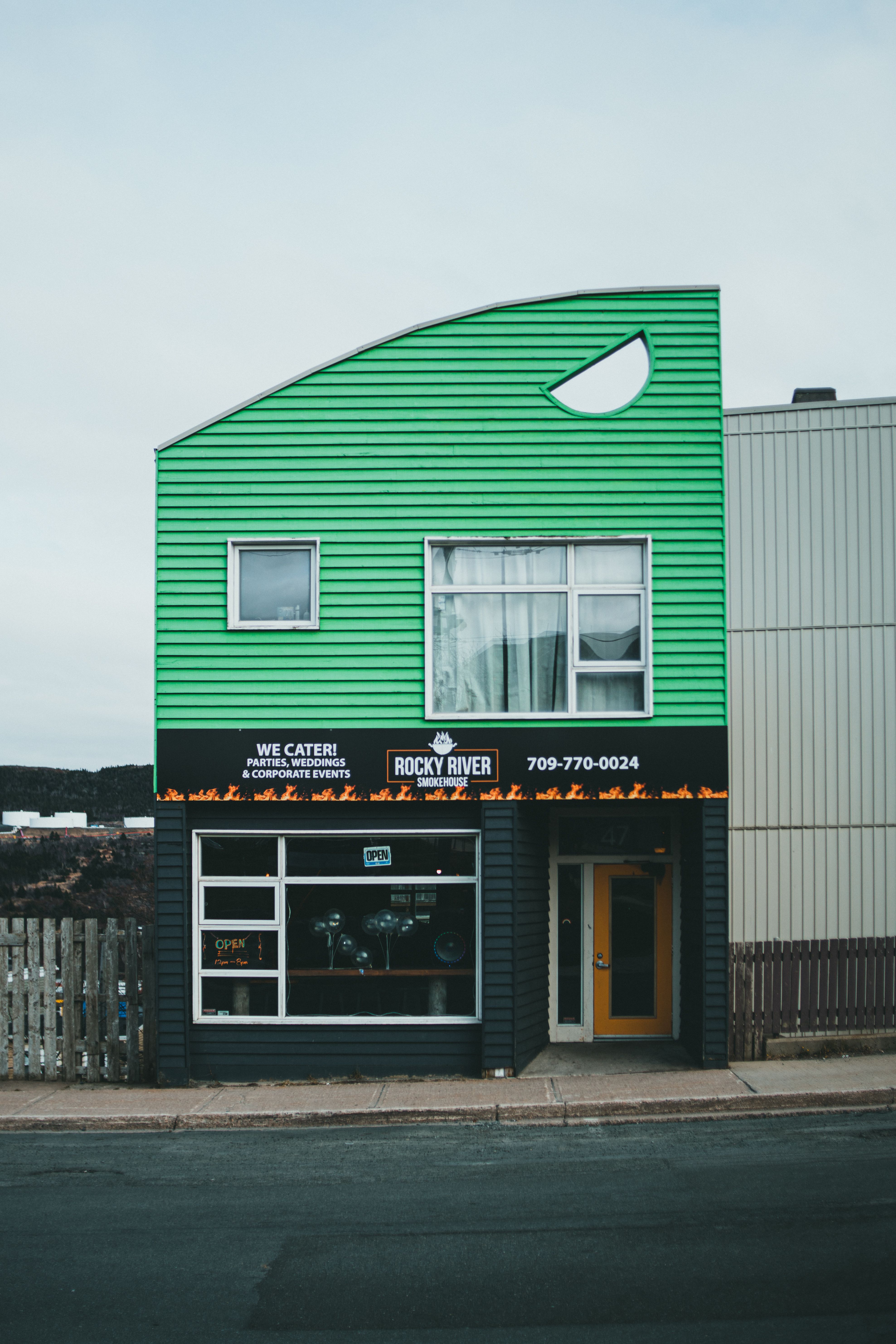 Frontage of a Hardware Store Building · Free Stock Photo