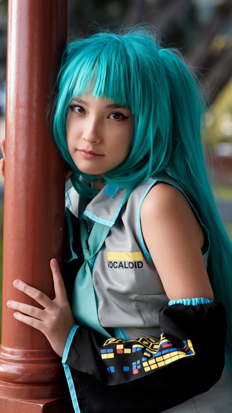 A Female Cosplayer