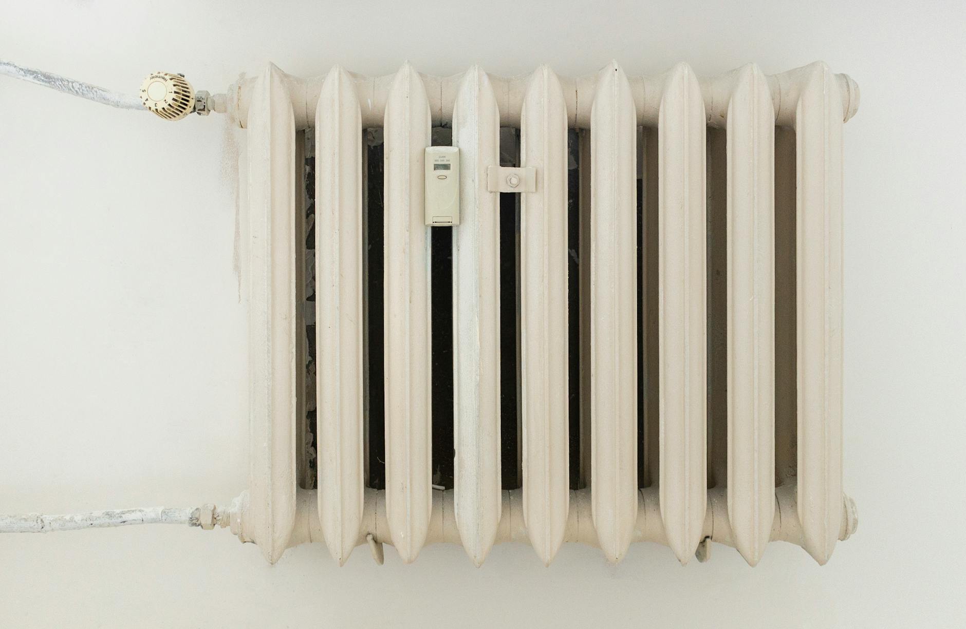 Room With Clear Heating Vents And Radiators