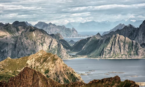 бесплатная Бесплатное стоковое фото с Аэрофотосъемка, горный хребет, живописный Стоковое фото