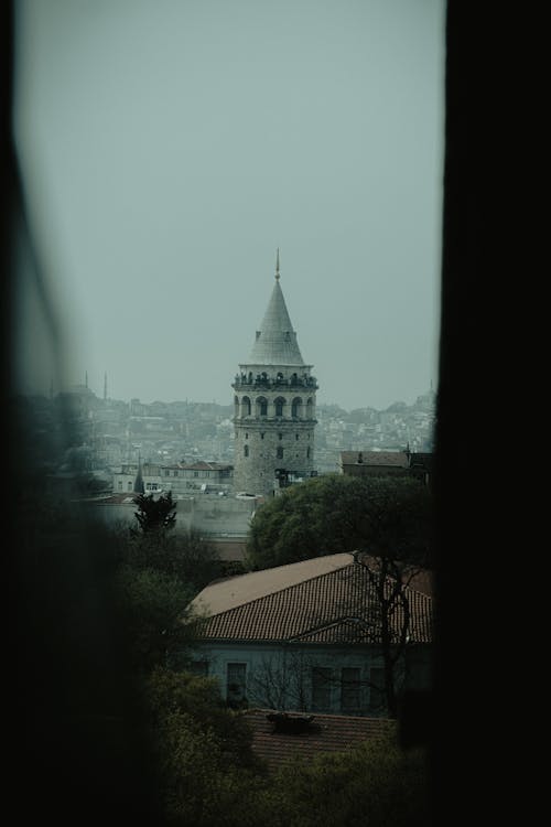 Free The Galata Tower in Istanbul  Stock Photo