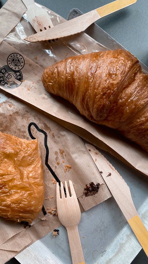 grátis Foto profissional grátis de alimento, croissant, delicioso Foto profissional
