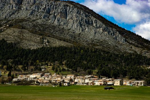 Caille Commune in the Alpes-Maritimes Department, France