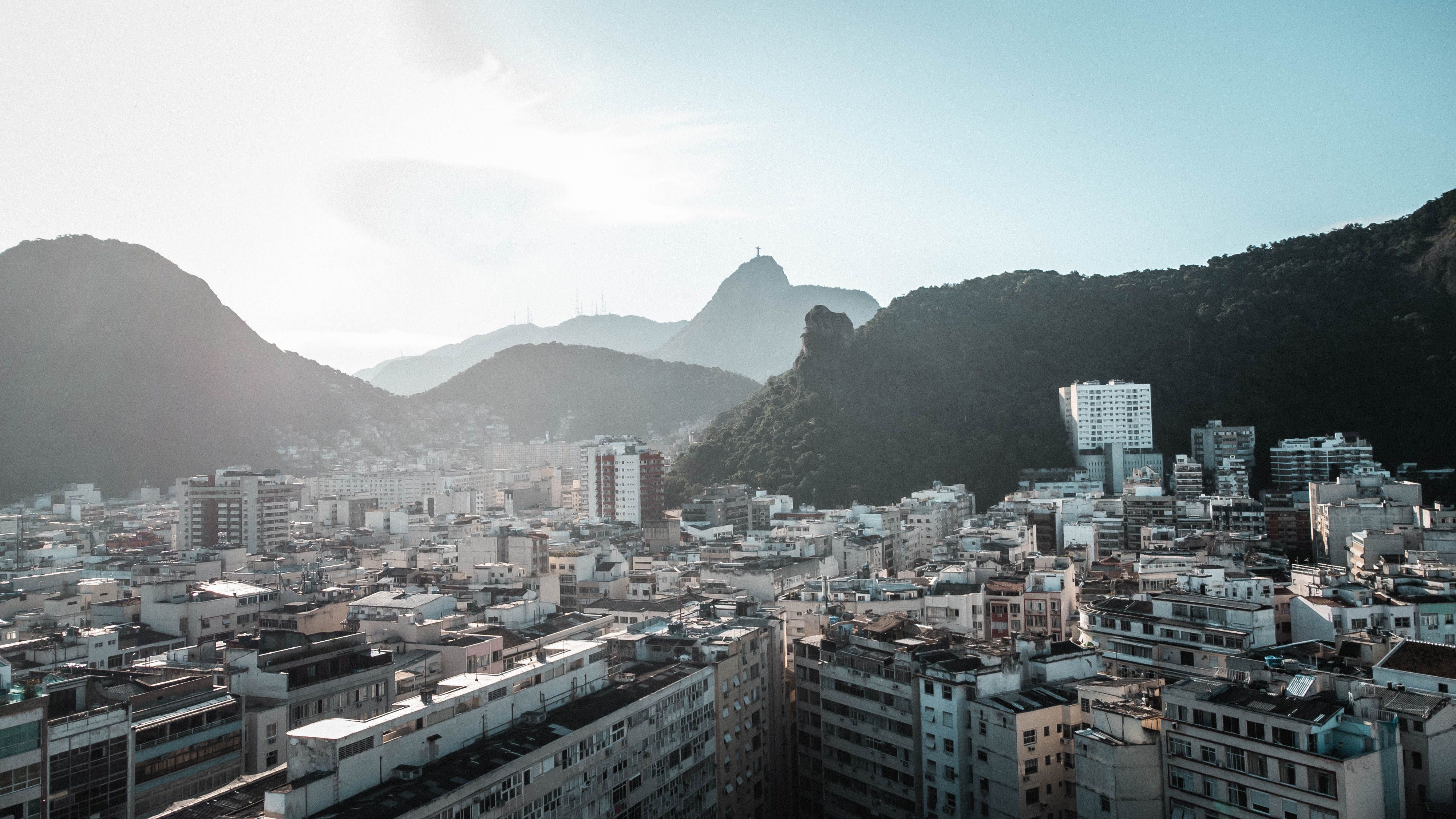 Rio de Janeiro şehir manzarası gündüz